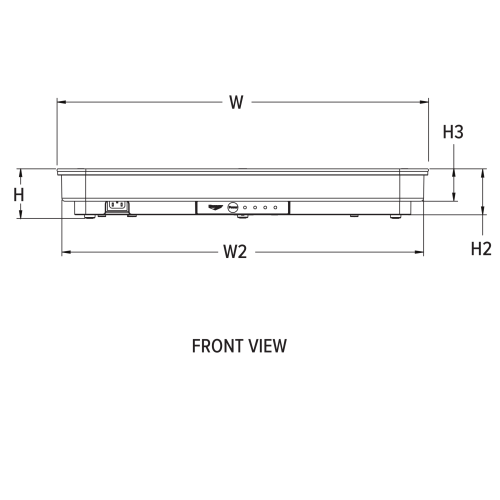 Engineering front view