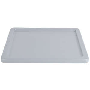Rubbermaid Commercial, Palletote, 19.6" X 15.6" Lid For Stackable Nestable Container, Gray
