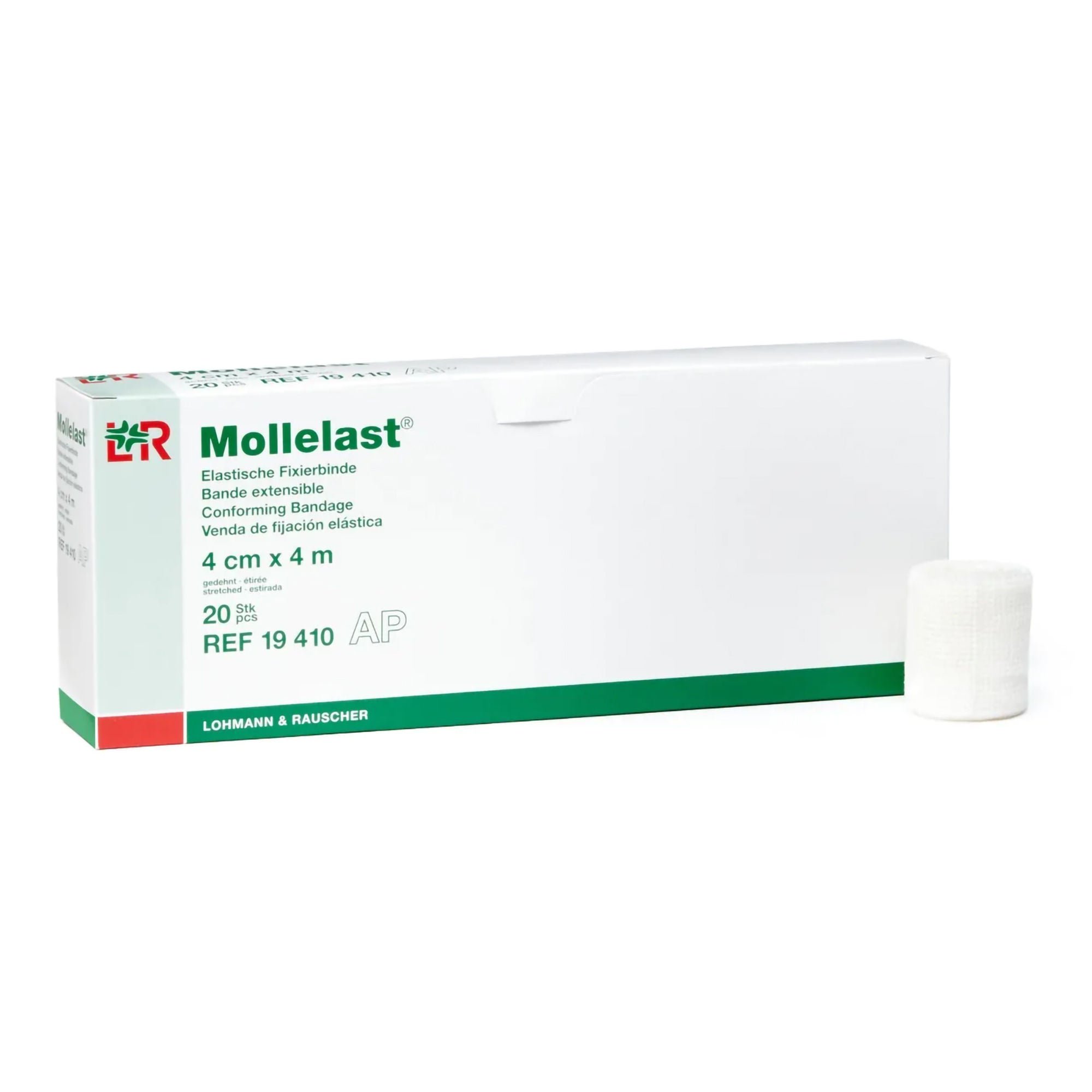 Mollelast® Conforming Bandage, 4 Centimeter x 4 Meter