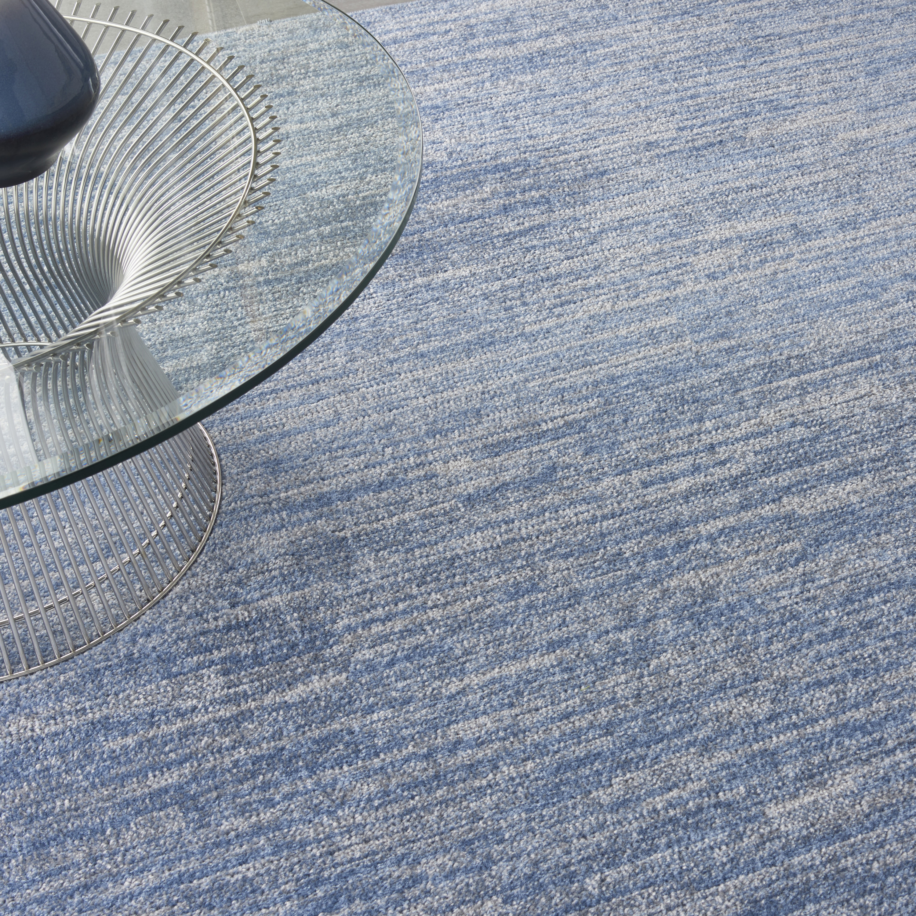 Nourison Nourison Essentials 8' x 10' Blue Grey Outdoor Rug