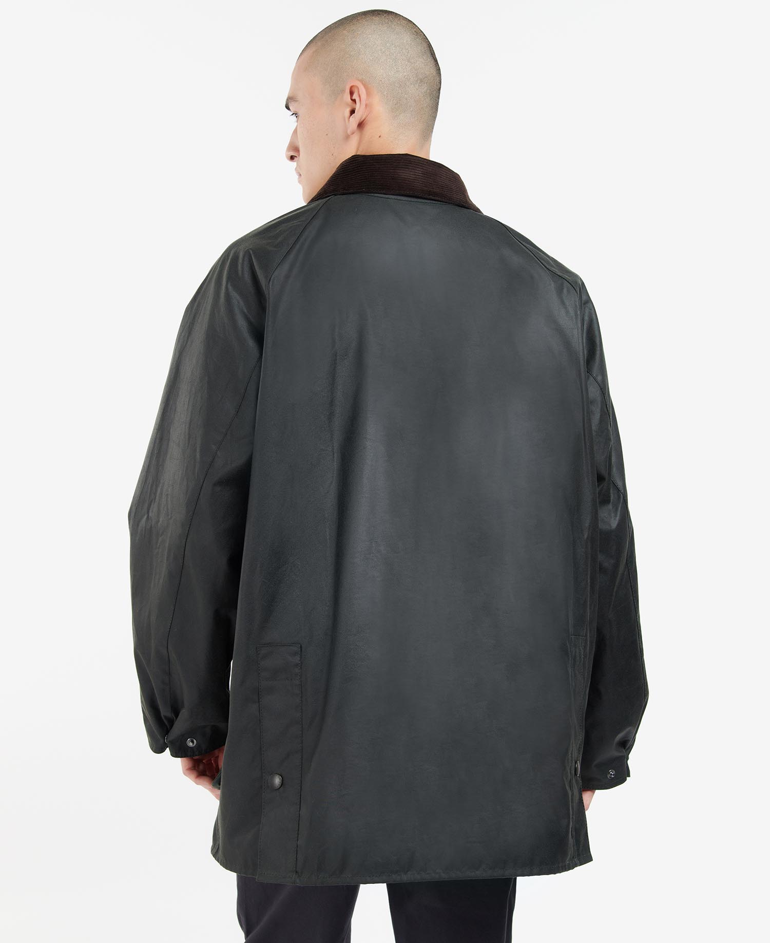 Oversized Bedale Waxed Jacket image number 2
