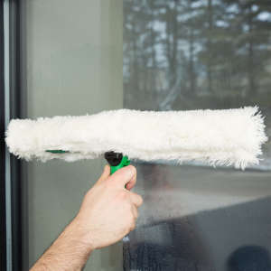 Unger, ErgoTec, 18", T-Bar, Polypropylene, Green