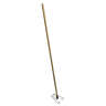 Hillyard, Wedge Mop, Threaded Handle, 60", Wood, Natural