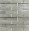 Elements Fern Leaf 1-1/4×5 Brick Mosaic Pearl