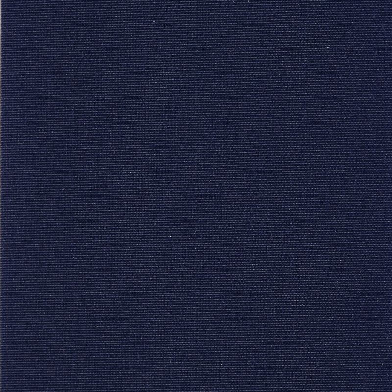 Navy-blue woven fabric with fine horizontal ribbed texture; lying flat and filling the frame, displaying a tight, even weave under neutral, flat lighting in a close-up, minimal setting.
