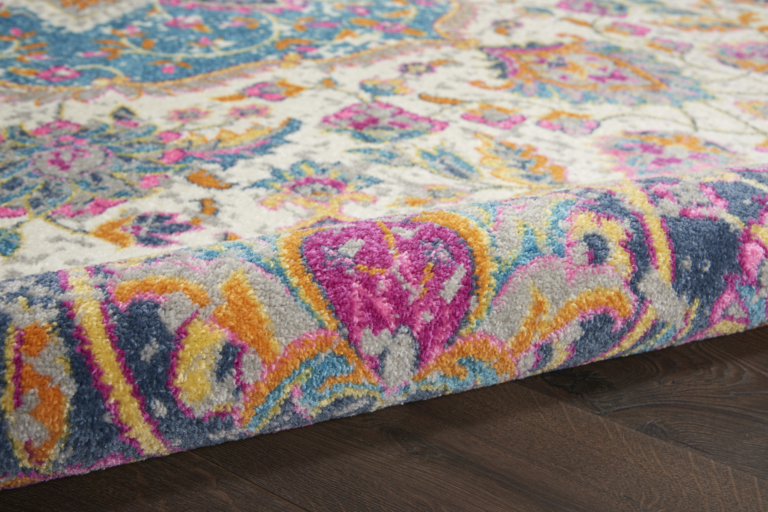 Nourison Passion 3'9" x 5'9" Ivory Multicolor Transitional Indoor Rug