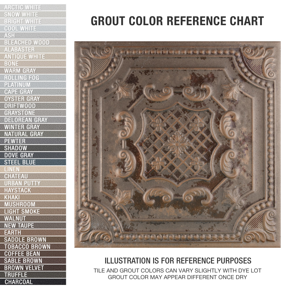 Fitz Copper 8x8 Square Ceramic Wall Only Digital Pattern