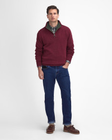 Nelson Essential Half-Zip Jumper Port