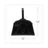 Boardwalk, Black, 12", Dust Pan