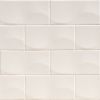 Robert Am Stern Frost Crackle 3×6 Wave Decorative Tile Crackle