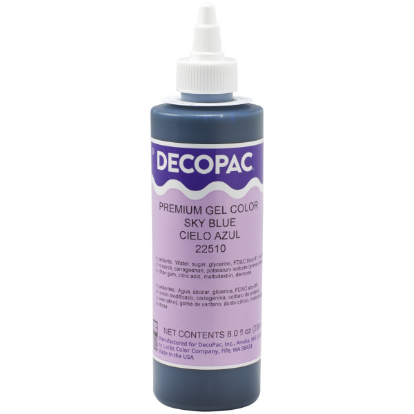 Sky Blue - Red 3 Free Premium Gel Color