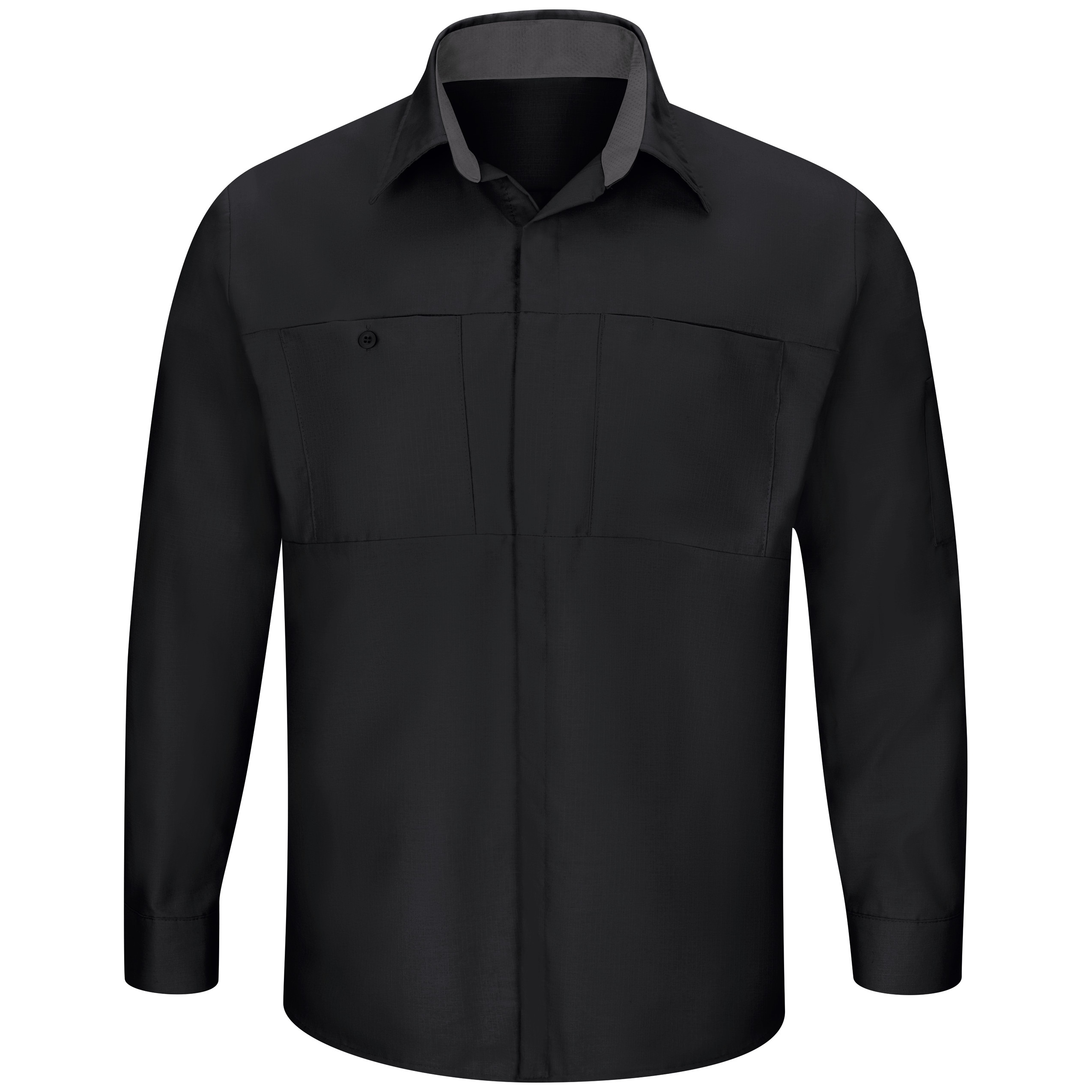 Men‘s Long Sleeve Performance Plus Shop Shirt with OilBlok Technology-Red Kap