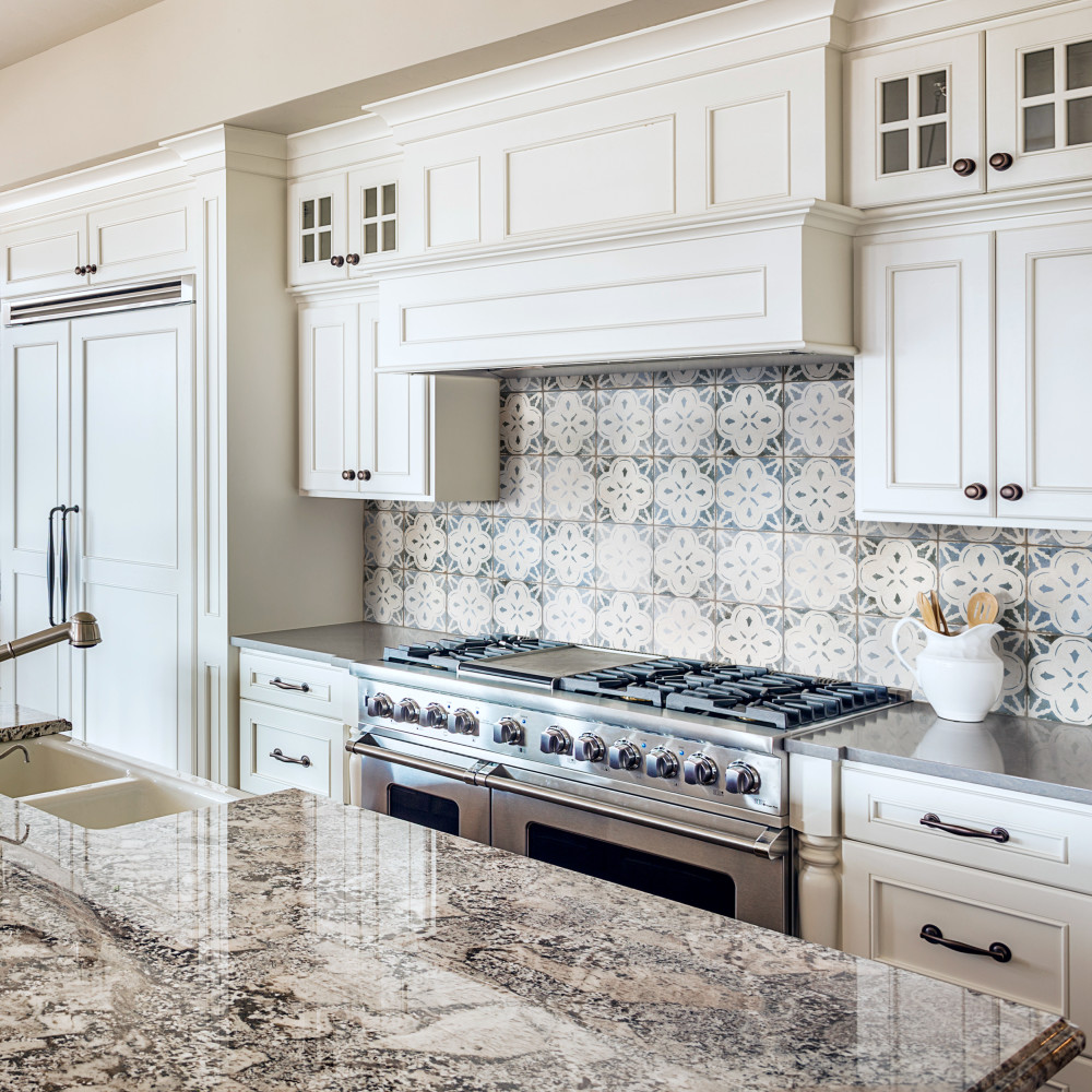 Kings Aurora Blue 17-5/8 in. x 17-5/8 in. Ceramic Floor and Wall Tile