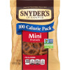 Snyder's of Hanover Mini Pretzels 100 Calorie Pack
