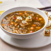 Campbell’s® Signature Frozen Condensed Healthy Request Portobello Mushroom and Barley Soup Campbell’s® Signature Frozen Condensed Healthy Request Portobello Mushroom and Barley Soup