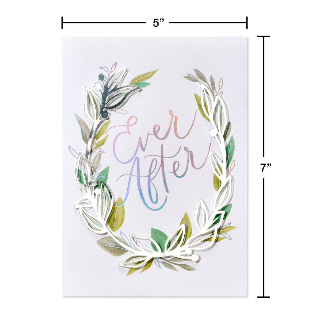 Ever After Wedding Greeting Card