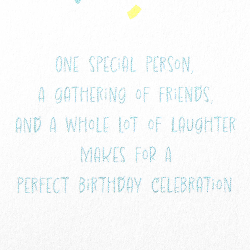 Birthday Cheers Funny Birthday Greeting Card - Designed by Bella Pilar Image 3