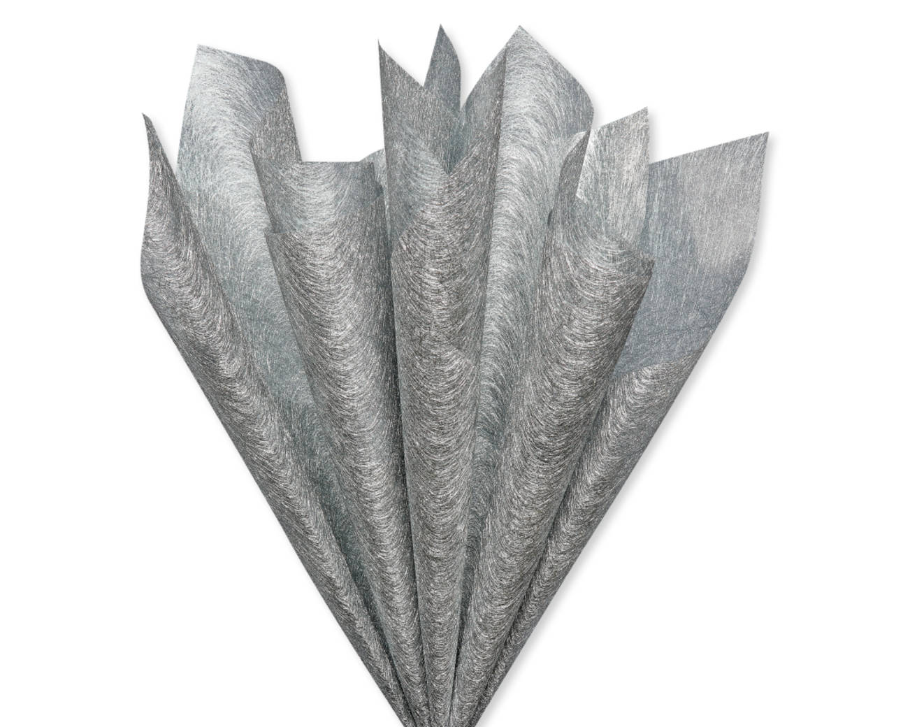 Metallic Silver Tissue Paper, 4-Sheets Image 2