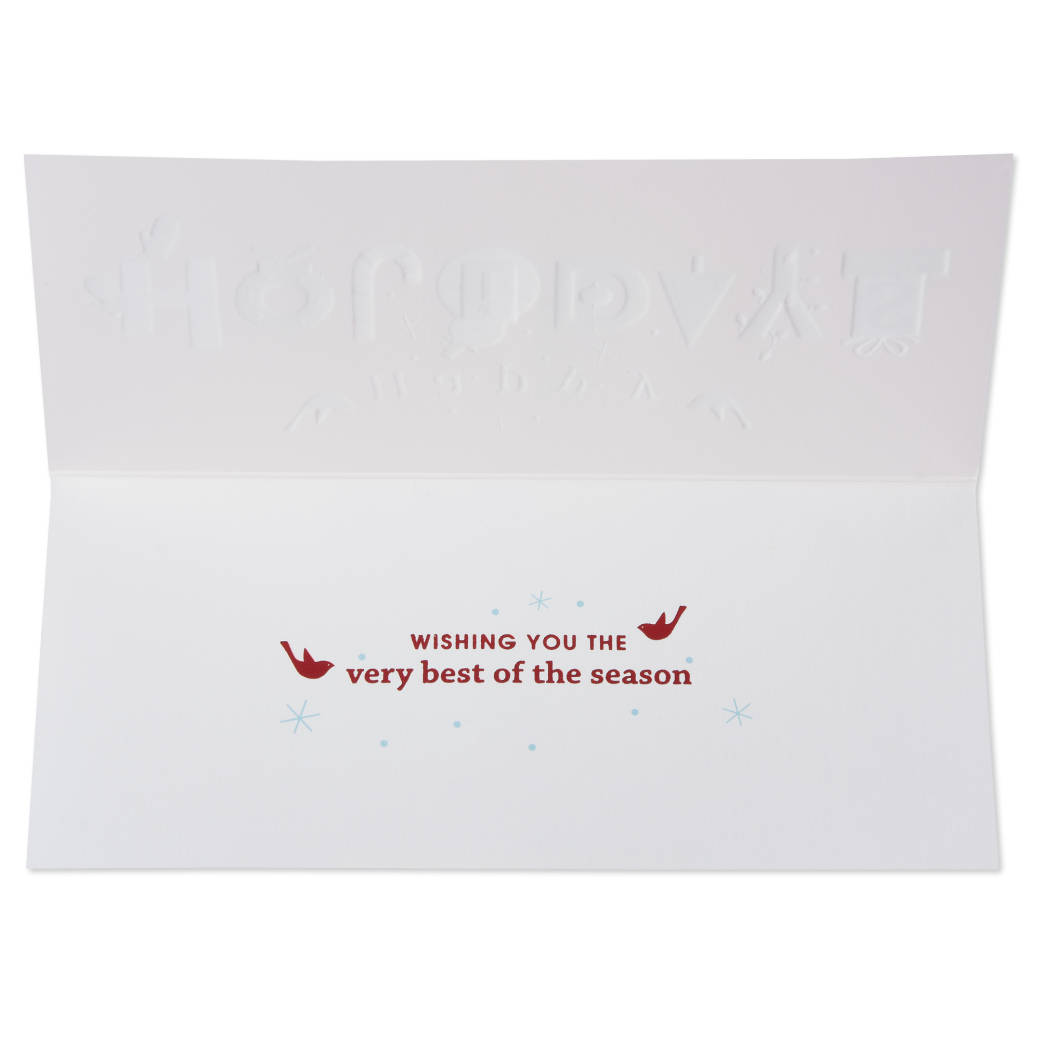 Wishing You the Very Best Holiday Boxed Cards, 16-Count Image 2