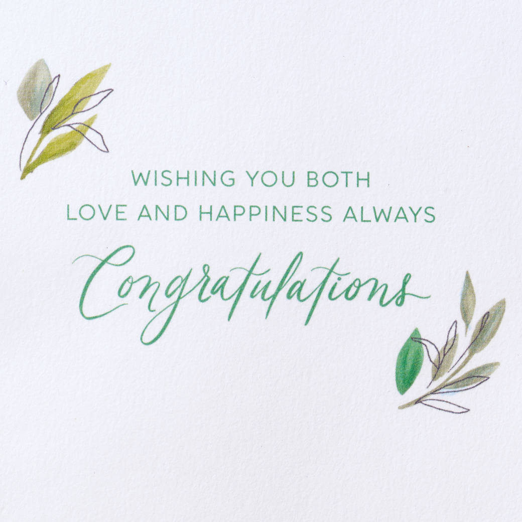 Ever After Wedding Greeting Card
