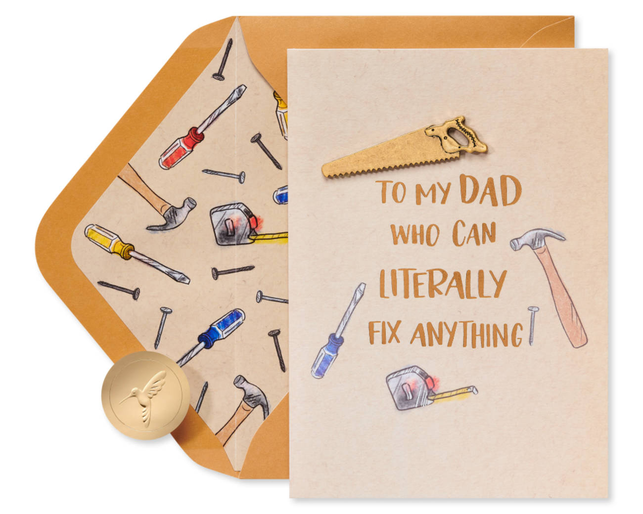 Broke Everything Funny Birthday Greeting Card for Dad