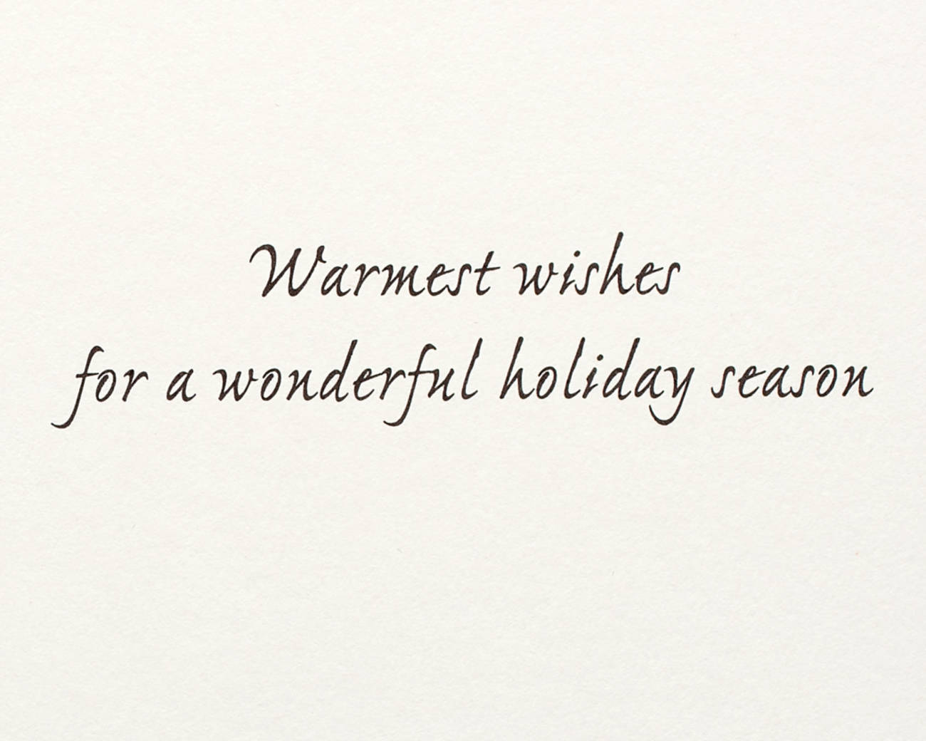 Wonderful Holiday Season Christmas Greeting Card Image 3