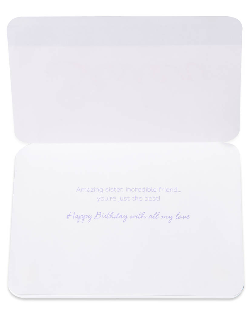 Scalloped Sister Birthday Greeting CardImage 3