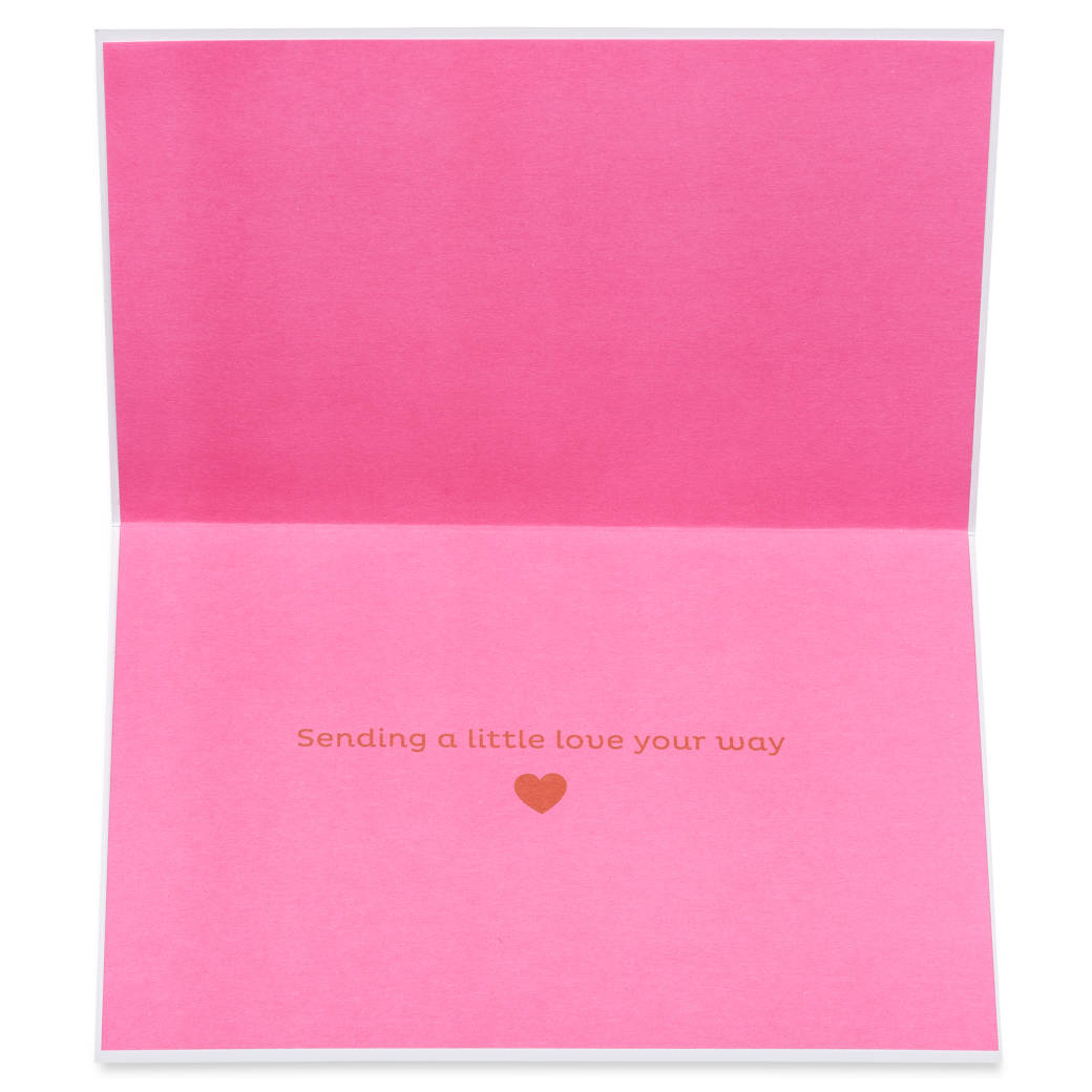 Sending A Little Love Valentine's Day Greeting Card Image 2