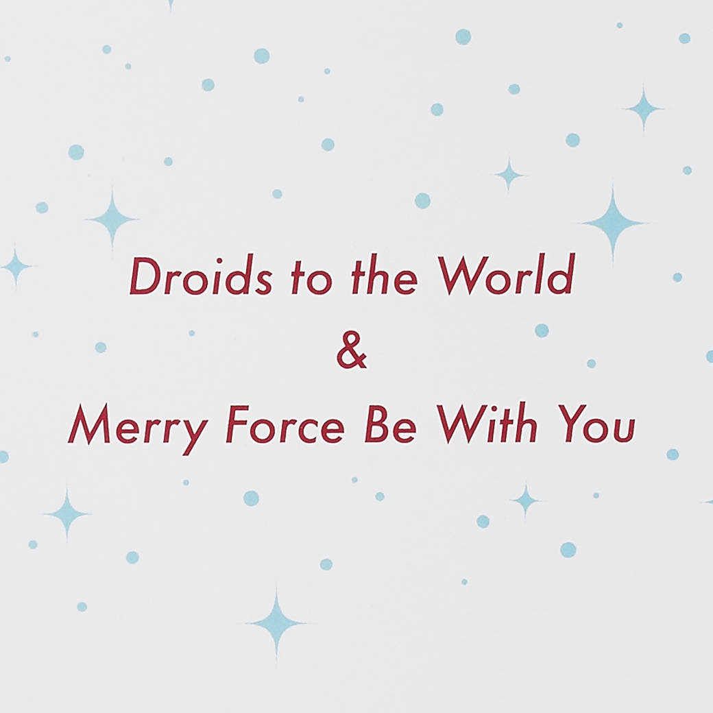 Droids to the World Star Wars Holiday Boxed Cards, 12-Count Image 3