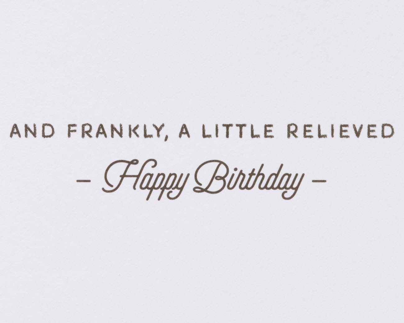 Fine Person Funny Birthday Greeting Card Image 4