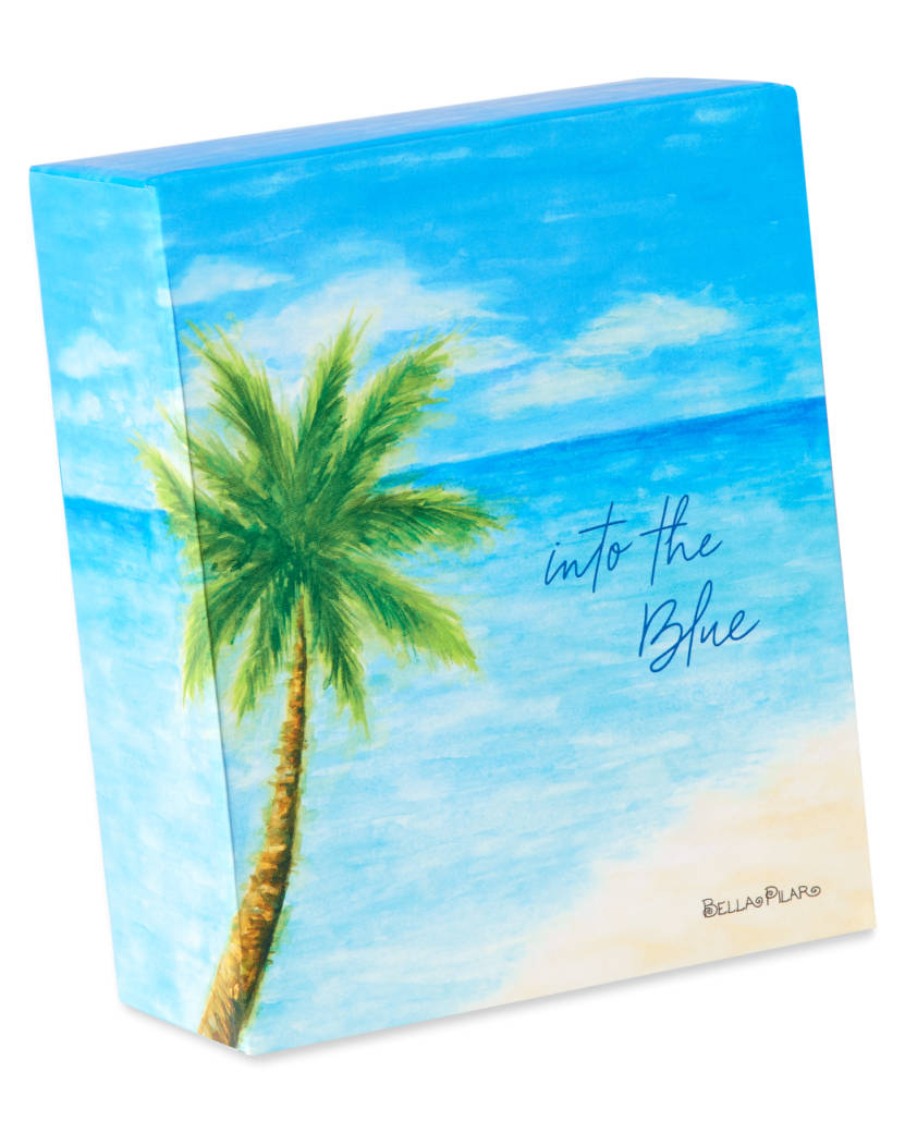 Into the Blue Boxed Blank Note Cards with Envelopes 20-Count- Designed by Bella PilarImage 1