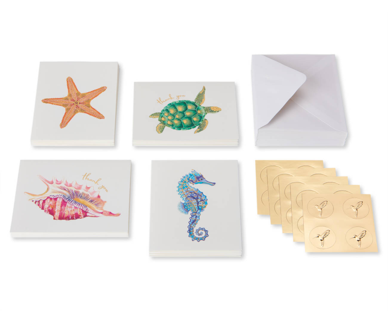 Sea Creatures Boxed Cards and Envelopes 20-CountImage 4