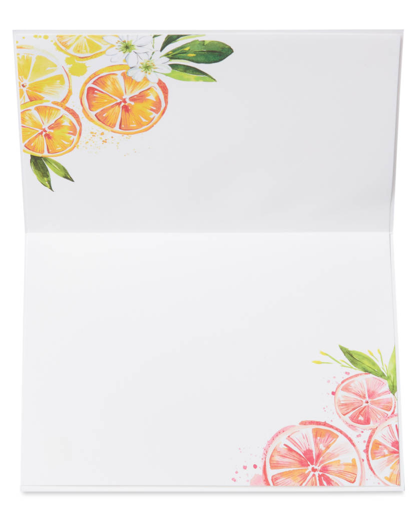 Ombre Fruit Blank Greeting Card Image 2