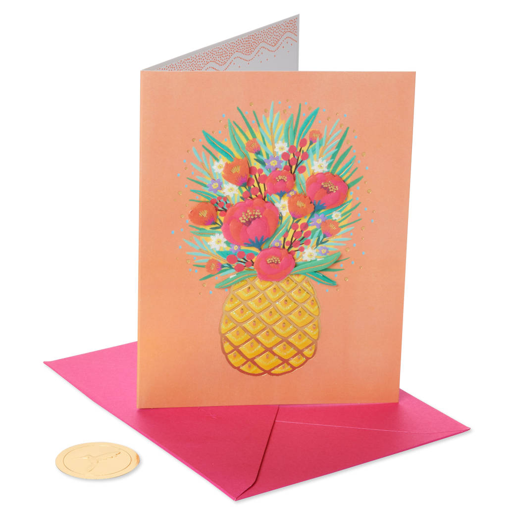 Pineapple Birthday Greeting CardImage 3