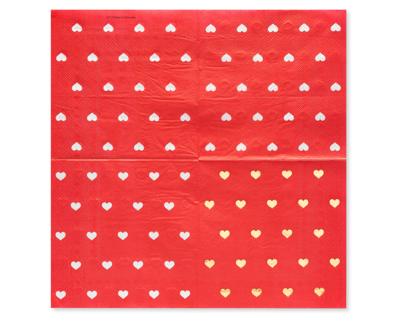 Valentine's Day Heart Lunch Napkins 20-CountImage 2