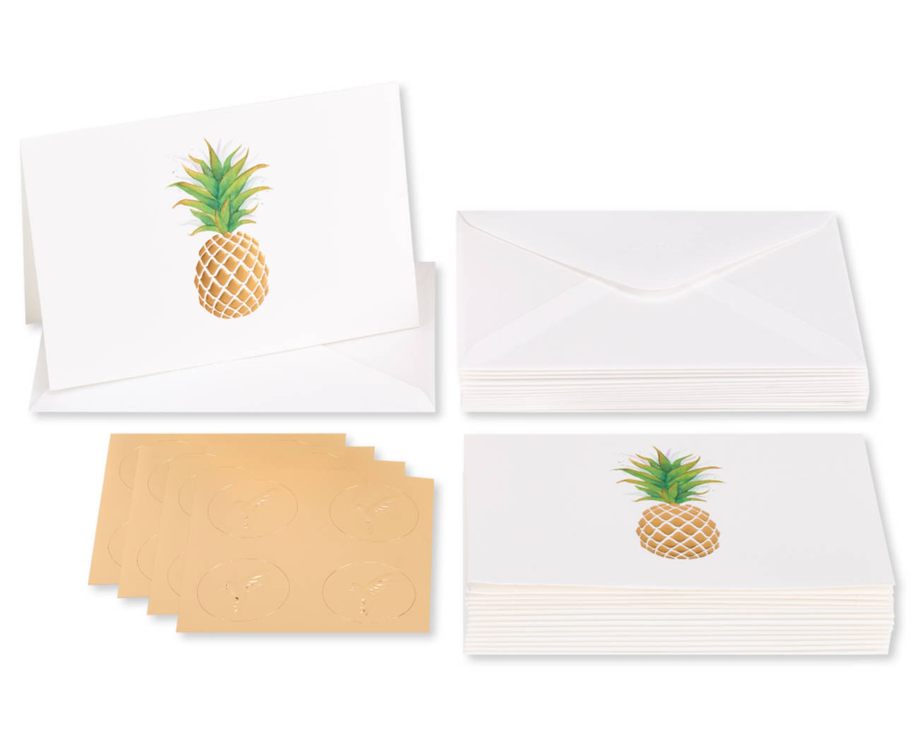 Pineapple Blank Cards with Envelopes 16-CountImage 2