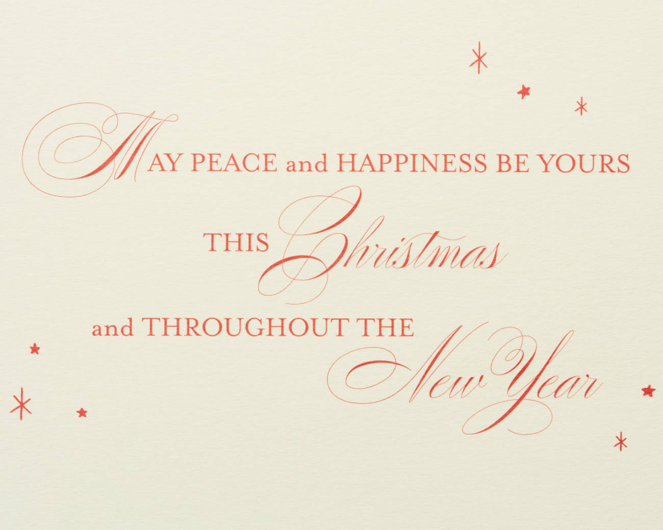 Peace and Happiness Christmas Boxed Cards, 12-Count Image 3