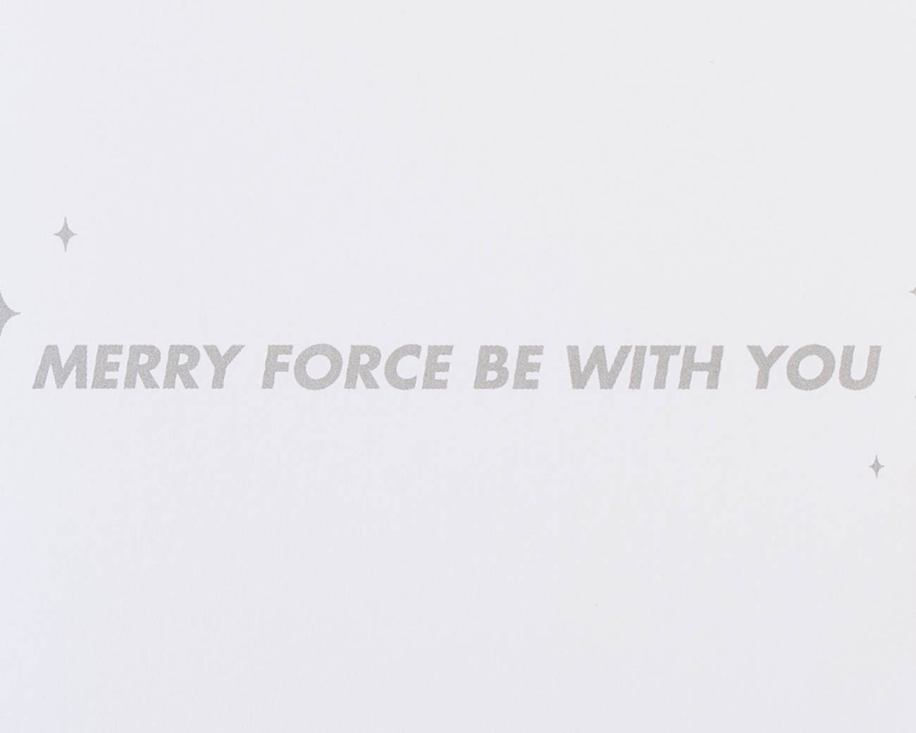 Merry Force Be with You Star Wars Christmas Boxed Cards - Glitter-Free, 8-Count Image 3