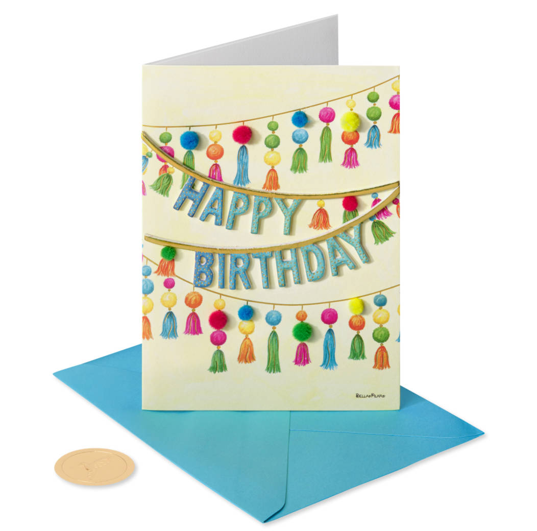 Celebrate the Day Away Birthday Greeting Card - Designed by Bella PilarImage 4