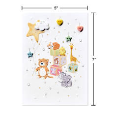 Growing Family New Baby Greeting Card