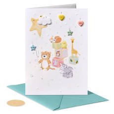 Growing Family New Baby Greeting Card