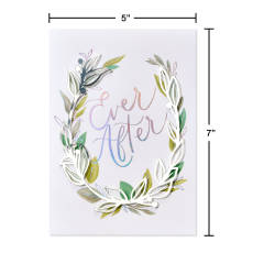 Ever After Wedding Greeting Card