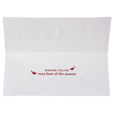 Wishing You the Very Best Holiday Boxed Cards, 16-Count Image 2