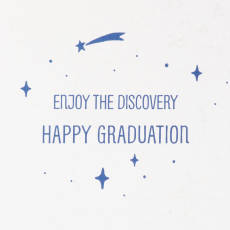 Enjoy the Discovery Graduation Greeting Card Image 2