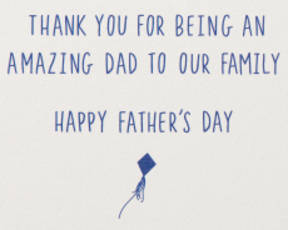 Amazing Dad Father's Day Greeting Card for HusbandImage 1