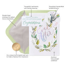 Ever After Wedding Greeting Card