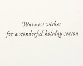 Wonderful Holiday Season Christmas Greeting Card Image 3