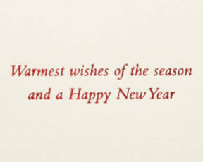 Warmest Wishes Christmas Greeting Card Image 3