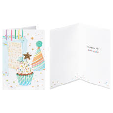 Floral and Candles Birthday Card Pack, 4-Count Image 5