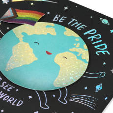 Be the Pride Blank Pride Month Greeting Card for LGBTQIA+ Image 5